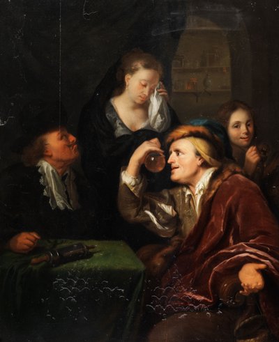 Medical Examination by Follower of Godfried Schalcken